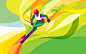 Winter Sport 2011 Astana-Almaty : Illustration for 7-th Asian Winter Games | Astana - Almaty 2011