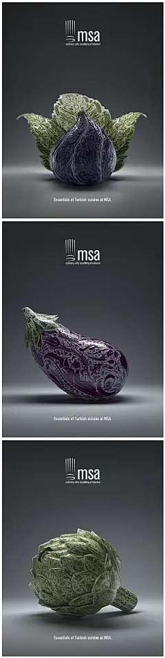 MSA土耳其烹饪艺术学院平面广告设计-创意海报-蜂讯网(beeimage.com)-顶级设计资源分享平台