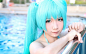阿卡AKA的cosplay正片 miku | 半次元-发现你身边的同好