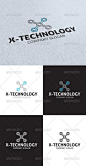 X Technology Logo - GraphicRiver Item for Sale: 