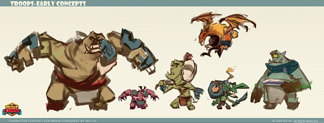 Some troop concept a...