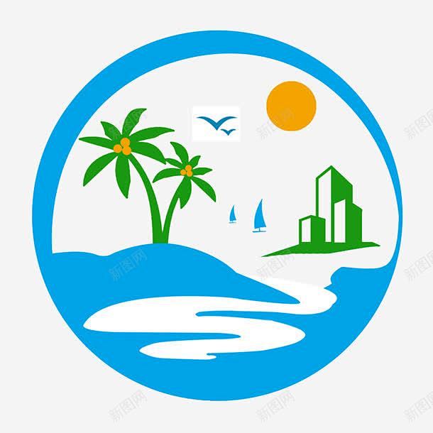海南旅游度假图标高清素材 UI 页面网页...