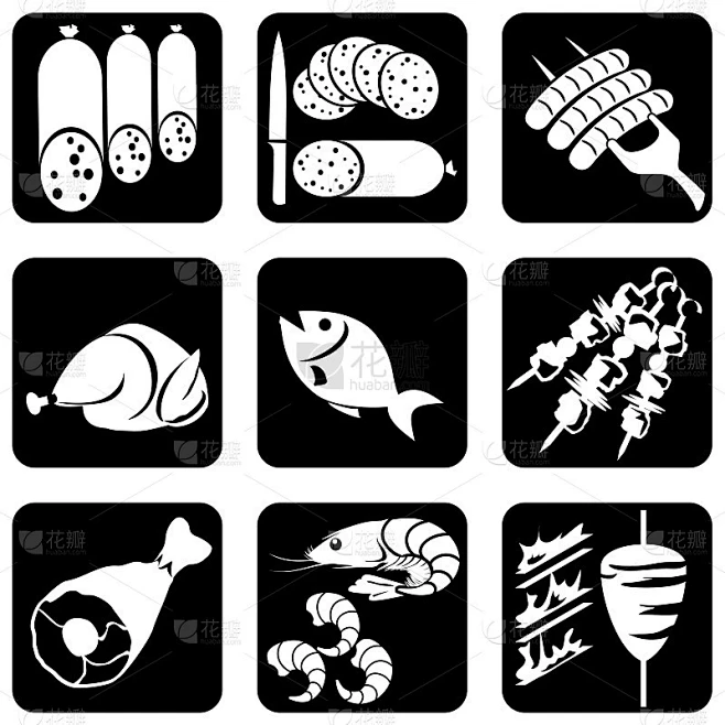icons_food素材-花瓣网