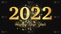 2022新年黄金背景