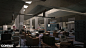 Bureau spaces visual development, Leonardo Calamati : I had the pleasure to concept and develop CONTROL visual style for the last 2 years with Stuart McDonald (world director) and Janne Pulkkinen (art director). 
Hundreds of concepts have been made, I wil