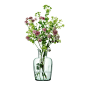 Buy LSA International Mia Jar Vase | Amara : Add a touch of eco-chic style to any space with the Mia range of jar vases from LSA International. Crafted from 100% recycled mouth-blown glass, this vase is available in three sizes. The Mia jar vas