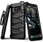 Amazon.com: S8 Case, Samsung Galaxy S8 Case, SGM Hybrid Dual Layer Armor Defender Protective Case Cover + Belt Clip Holster For S8 [Drop Tested] (Black + Black): Cell Phones & Accessories