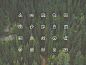 Camp Icons adventure airbnb booking brand camp camping consistent explore hiking iconography icons line motorhome nature outdoors outside tent ui