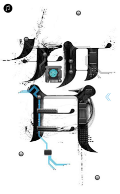 Aarongz采集到字体设计