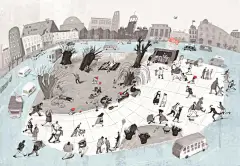插画艺术网 ChinaChahua.net | 第六届BIBF菠萝圈儿国际插画展入围名单_作品 : 8月11日下午，BIBF菠萝圈儿国际插画展入围作品揭晓仪式中，插画展发起人之一、菠萝圈儿创始人秦楠，和中图公司会展中心主任李悦女士一起，逐一揭晓了本届入围的60组作品。 尽管去年因为疫情，人们的生活变得起…