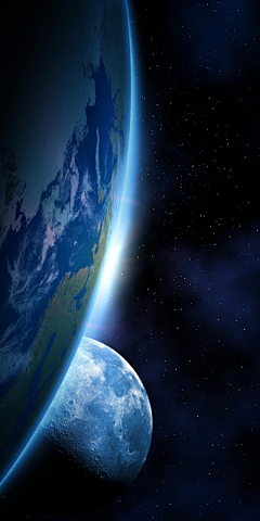 阳光下的海~~采集到星空