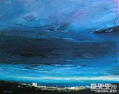 Mark H Wilson城市风光油画作品 - 插画图片_插画师_插画壁纸_场景插画_yidodo.net - 意兜兜