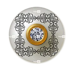 装饰风格 主题 框架 边境 钻石 水晶 宝石 珍珠 首饰 金子