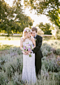 薰衣草农场的紫色婚礼灵感 - 薰衣草农场的紫色婚礼灵感婚纱照欣赏