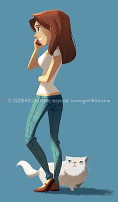 animate丨人物动态姿势画法技能教程丨人物比例动态动作分解