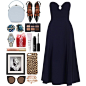 A fashion look from December 2016 featuring cut out dresses, high heel shoes and man bag. Browse and shop related looks.