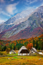 Autumn, Julian Alps, Slovenia