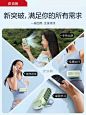 锐舞手持小风扇便携式小型随身usb充电迷你手拿空调挂脖无叶静音-淘宝网