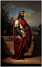 Don_Aurelio,_rey_de_Asturias_(Museo_del_Prado).jpg (1857×2952)