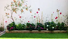 围墙设计也能大展拳脚，美得很！_建筑体 : 澳大利亚阿德莱德动物园的新入口由 Hassell architects负责景观设计除了迷人的入口，其围墙设计也是很有特点多层级、不同长度的组合缝隙之间设置休憩座椅，结合观赏草，简洁而舒适围墙上应有动物宣…