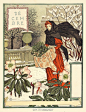 你的四季也是这样的吗？｜Eugène GRASSET Calendrier "La Belle Jardinière" 1896