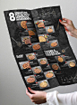 Brand Identity, Food Photography, Menu, Packaging, and Interior Design for Urban Slice Pizza.