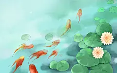 夏天海报背景夏天背景中式风景夏季原创插画素材古风 夏天 夏季 古风夏季 荷叶 鲤鱼 锦鲤 风景 国潮 中国风 水彩 水墨 夏 夏天插画 古风插画 夏天 夏天海报背景 夏天背景 夏天背景图 夏天促销