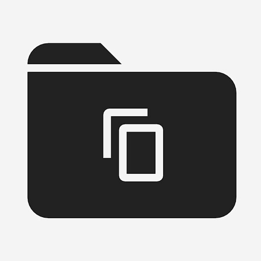 复制文件夹文件夹复制存储文件夹图标88icon