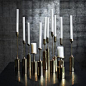 contrepoids candlesticks | Alexander Lamont@北坤人素材