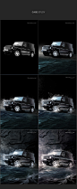 Mercedes4x4 on the Behance Network #PS教程#