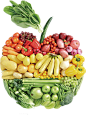 果蔬，水果，蔬菜，素菜