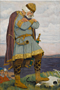 Wise_Oleg_by_Vasnetsov_(1899,_Sotheby's)