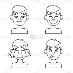 face and boy logo