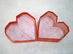 心形盒子的折法 折纸纸盒的手工折纸教程