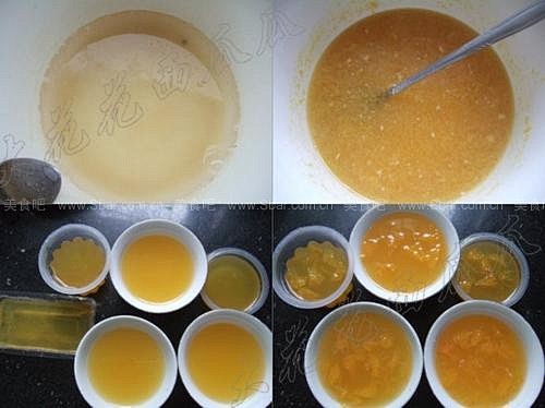 如何做橙汁果冻的做法（甜品