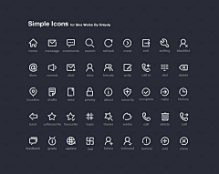 尛尛花园采集到Icons & Glyphs