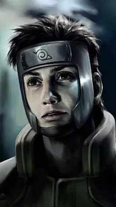 你那一瞬间的柔情，就像烟花一般绚烂而过。火影忍者 动漫壁纸 简约插画 ​​​​