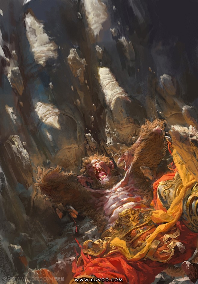 钟风华西游系列作品cg窝数字艺术社区