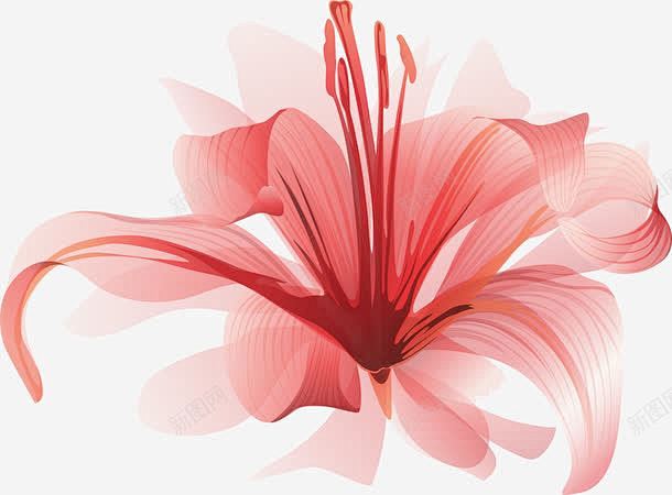 彼岸花手绘曼珠沙华曼珠沙华花梦幻死亡之花水彩浪漫精美红色红花花不