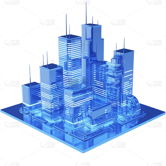 3D立体三维科技城市