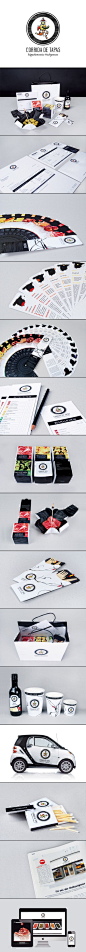 Corrida de Tapas, espectacular #diseño  Time for lunch #identity #packaging #branding PD