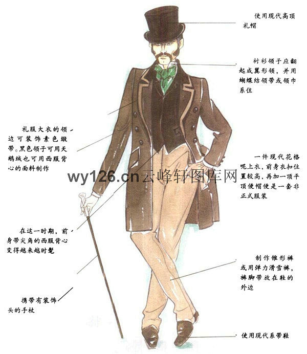 维多利亚风格服装——《舞台服装》