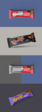%name 高品质的巧克力食品包装设计VI样机展示模型mockups