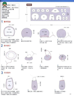 CCH^ω^土果💰👑采集到手工娃娃