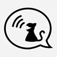 语音泡泡喵喵吼叫图标_88ICON https://88icon.com 语音泡泡 喵喵 吼叫 说话 短信 对话 交流