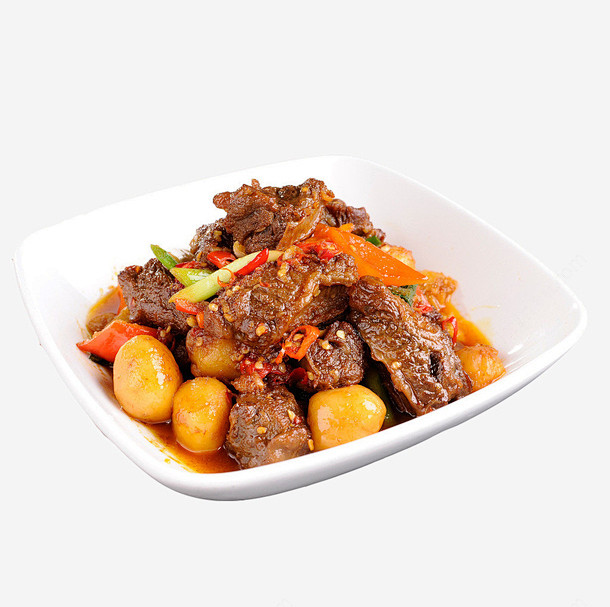 产品实物小土豆土豆烧牛肉png免抠素材_...