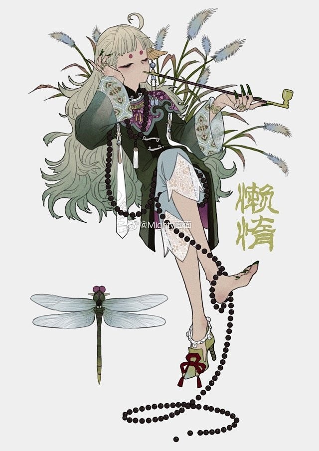 太太画的七宗罪系列人物漫画形象，爱了爱了...