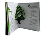 Cadburry Falım Brochure : Pop-up paper brochure for a CSR project. It based on gum trees which only grow in Aegean Sea Islands. Project has two aimes, raising awareness about subject and protecting remaining gum trees.