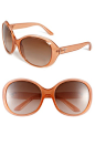 Camel retro sunglasses