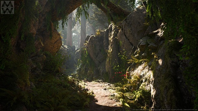 UE4 Redwood Forest V...